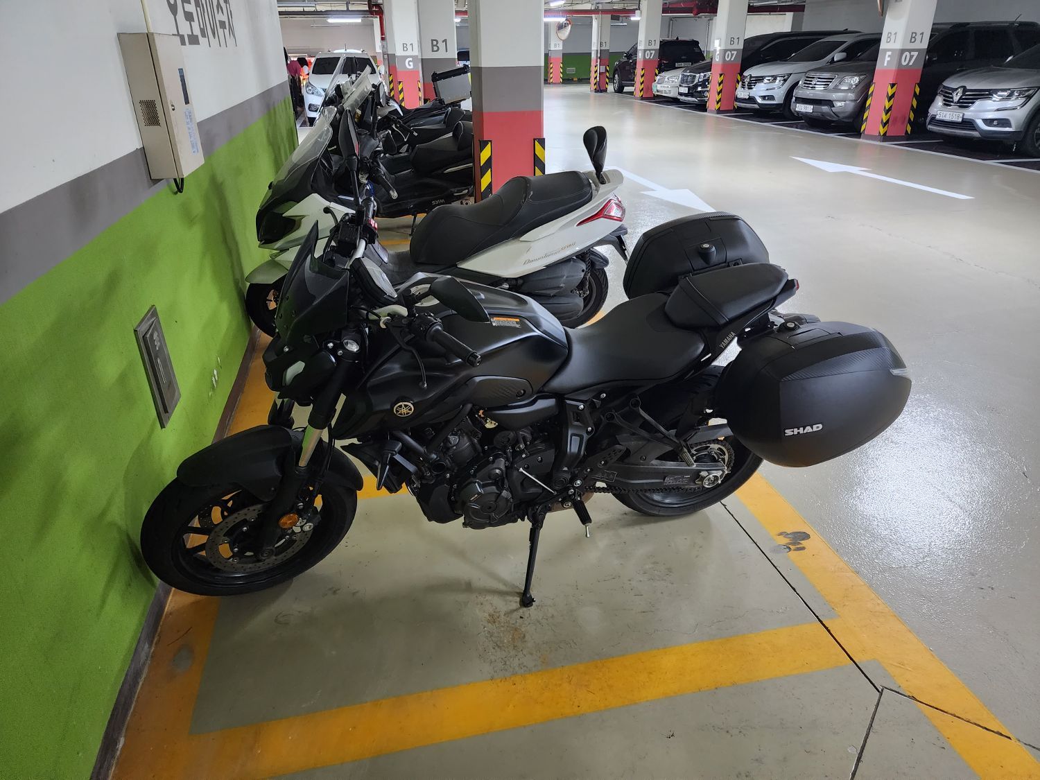 야마하 MT 07 main