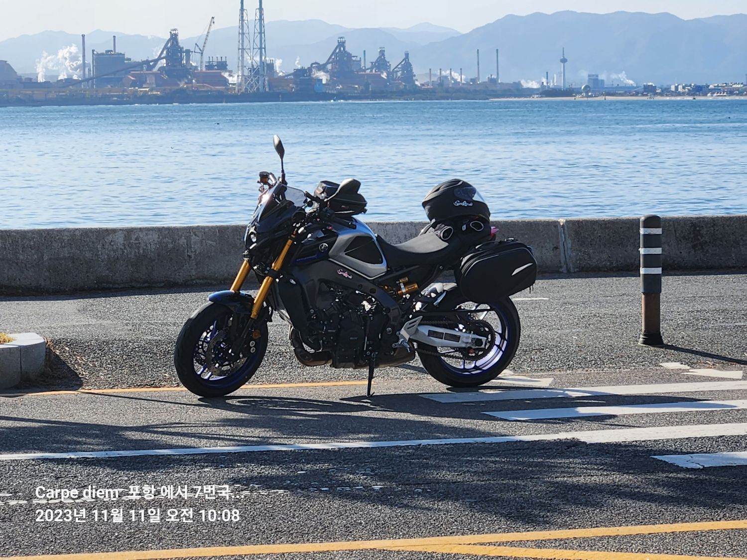 야마하 MT 09 SP 2023 블루 사진 6