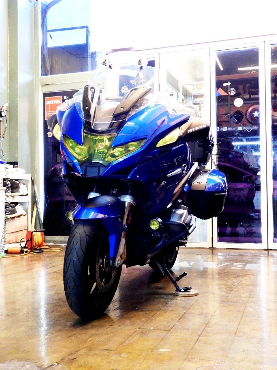 BMW R 1250 RT 2021 블루 사진 1