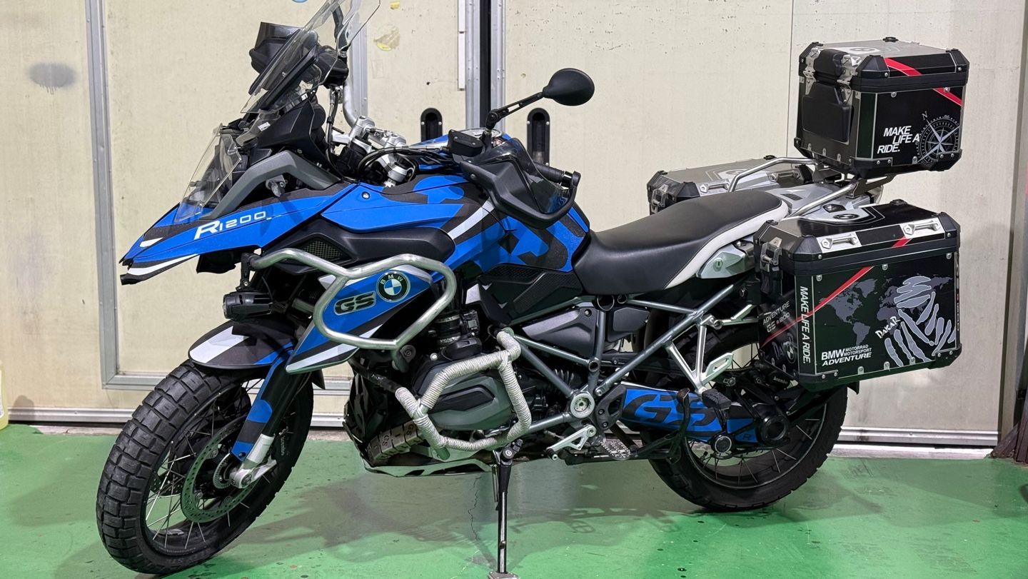 BMW R 1200 GS 2017 블루 사진 3