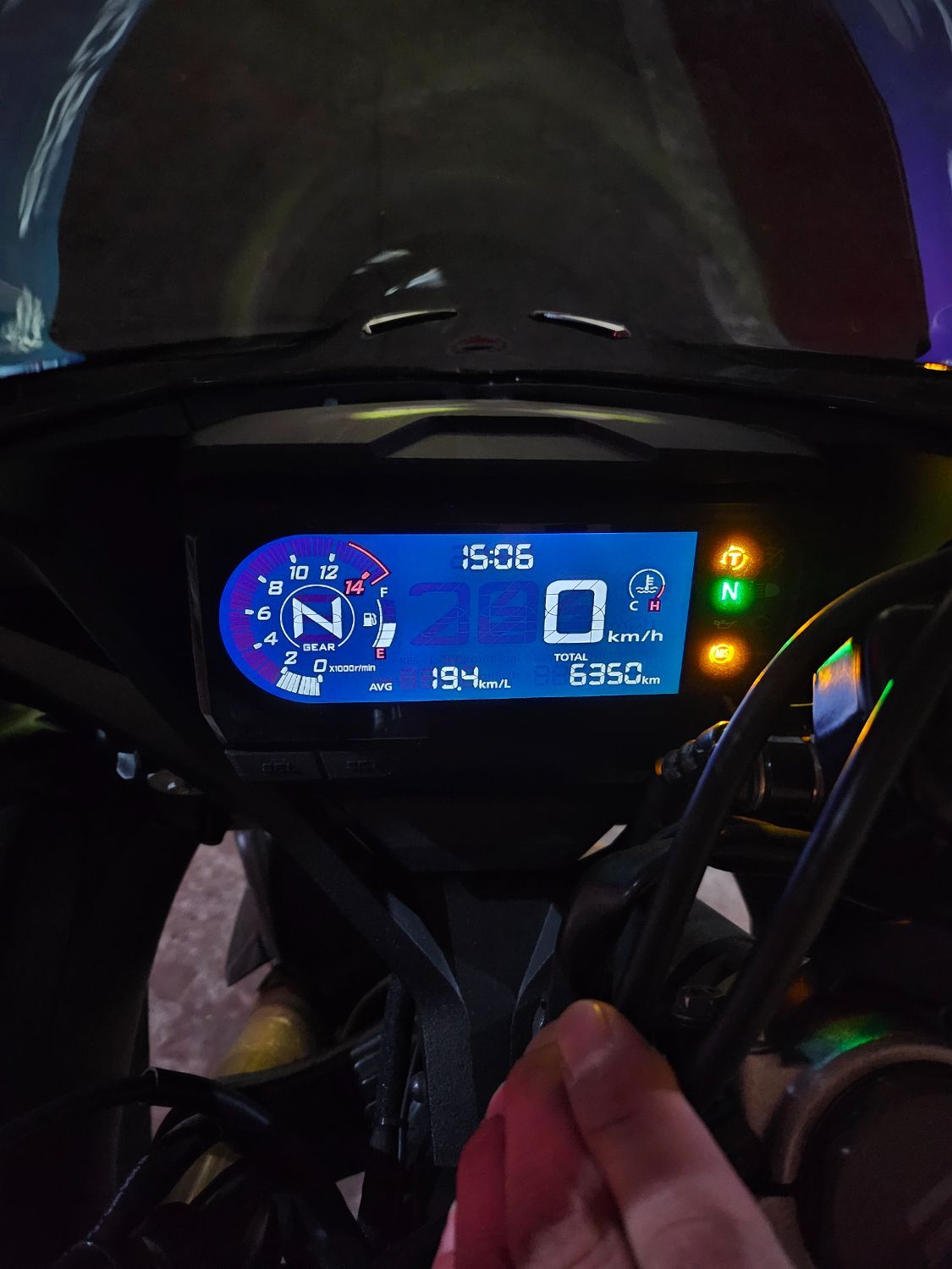 혼다 CBR 650 R 2022 블랙 사진 1