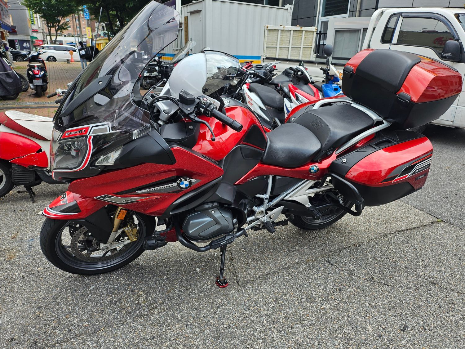 BMW R 1250 RT 2020 레드 사진 1