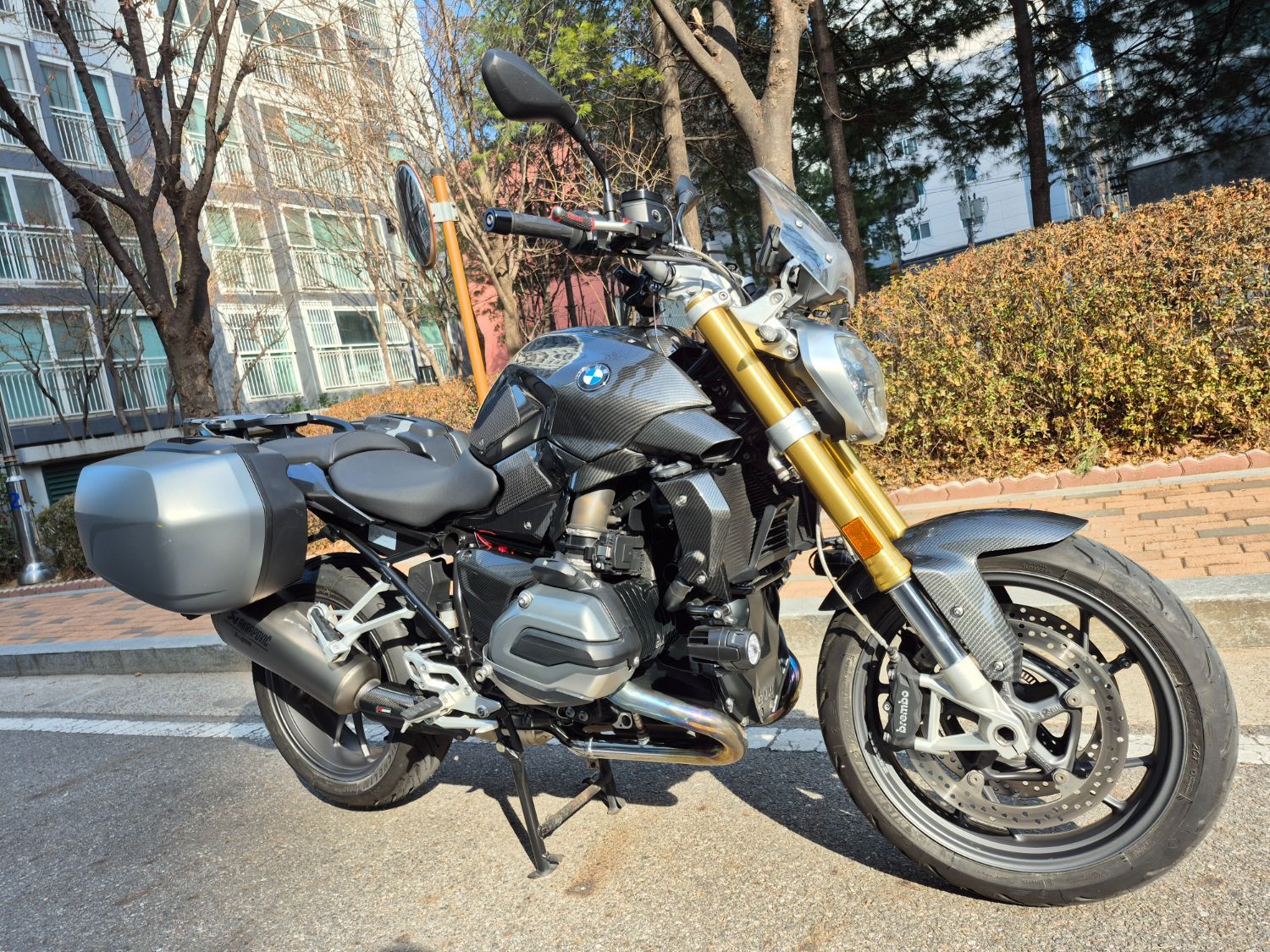 BMW R 1200 R 2017 블랙 사진 1
