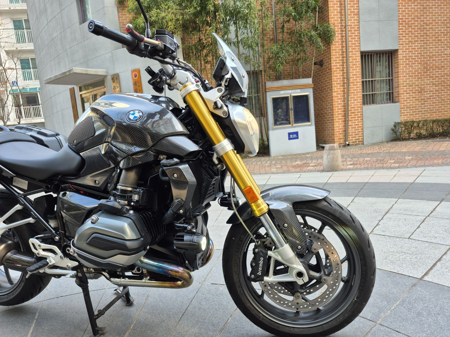 BMW R 1200 R 2017 블랙 사진 6