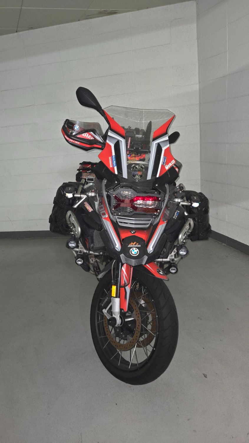 BMW R 1200 GS 어드벤처 2017 레드 사진 1