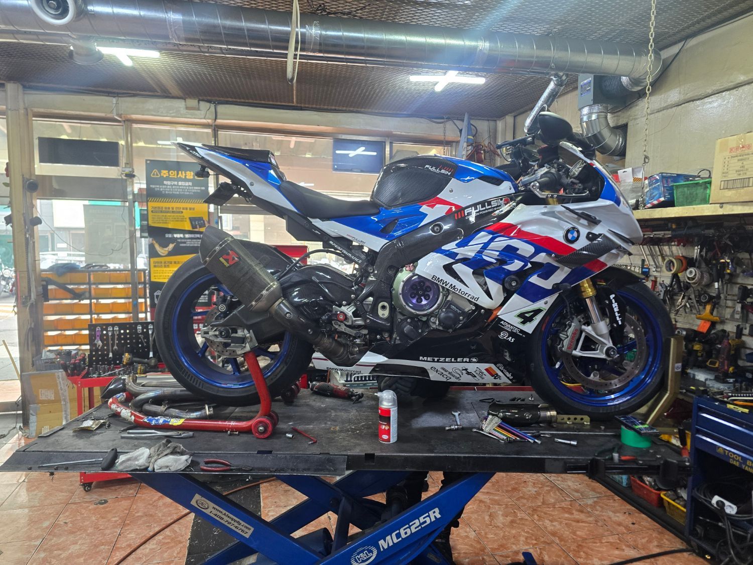 BMW S 1000 RR 2016 블루 사진 2