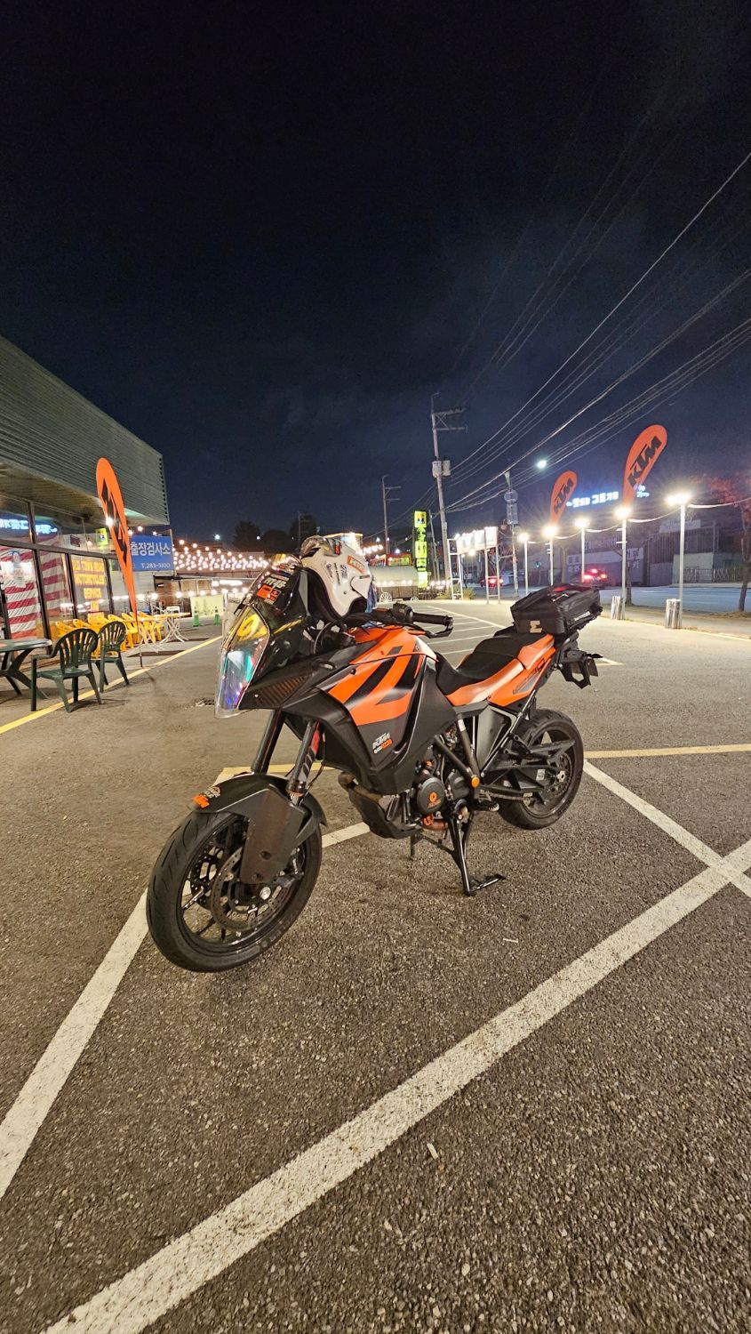 KTM 1290 슈퍼 어드벤처 S 2019 오렌지 사진 7