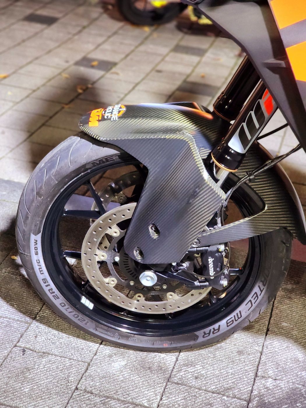 KTM 1290 슈퍼 어드벤처 S 2019 오렌지 사진 4