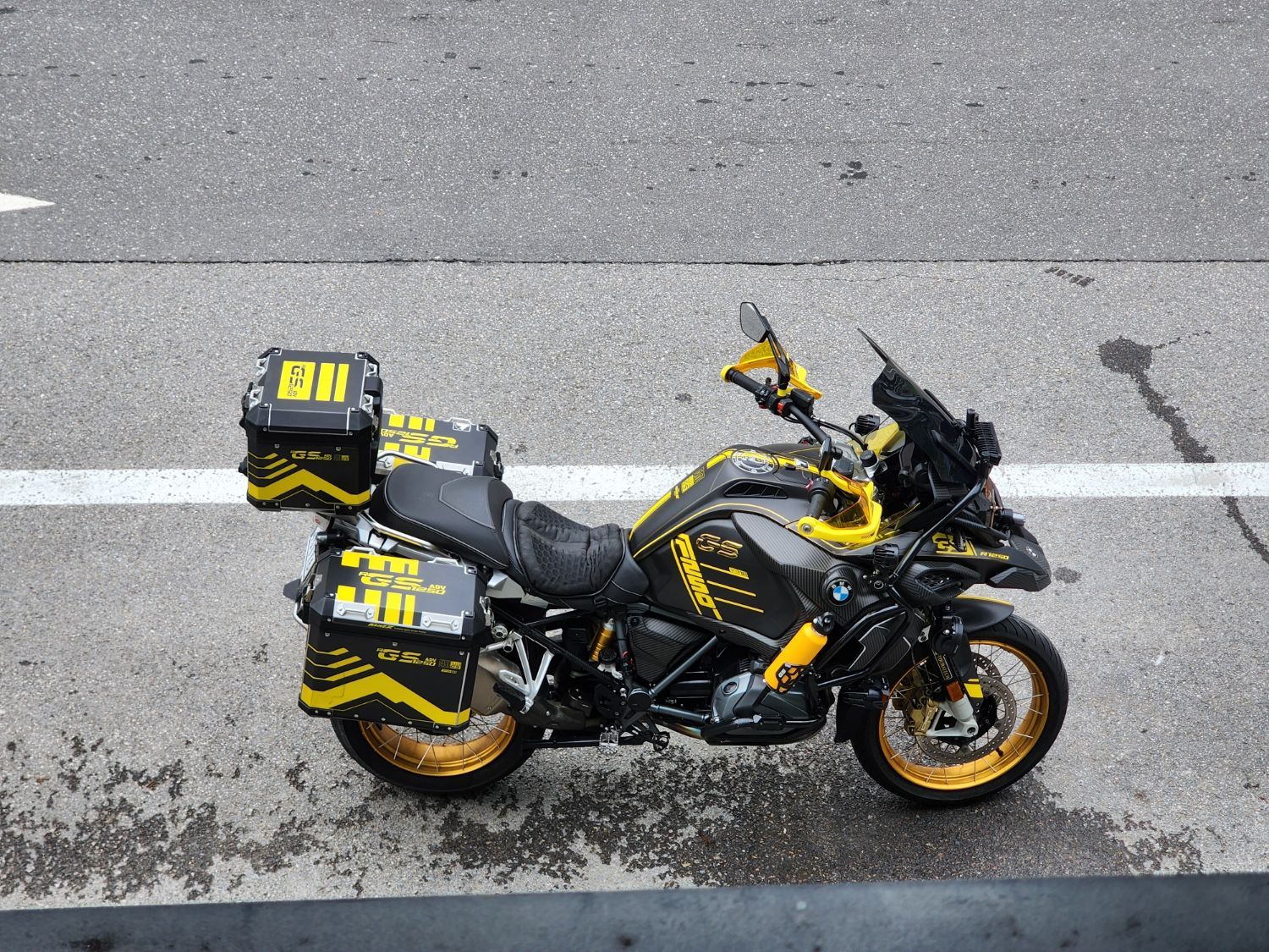 BMW R 1250 GS 어드벤처 2020 블랙 사진 4