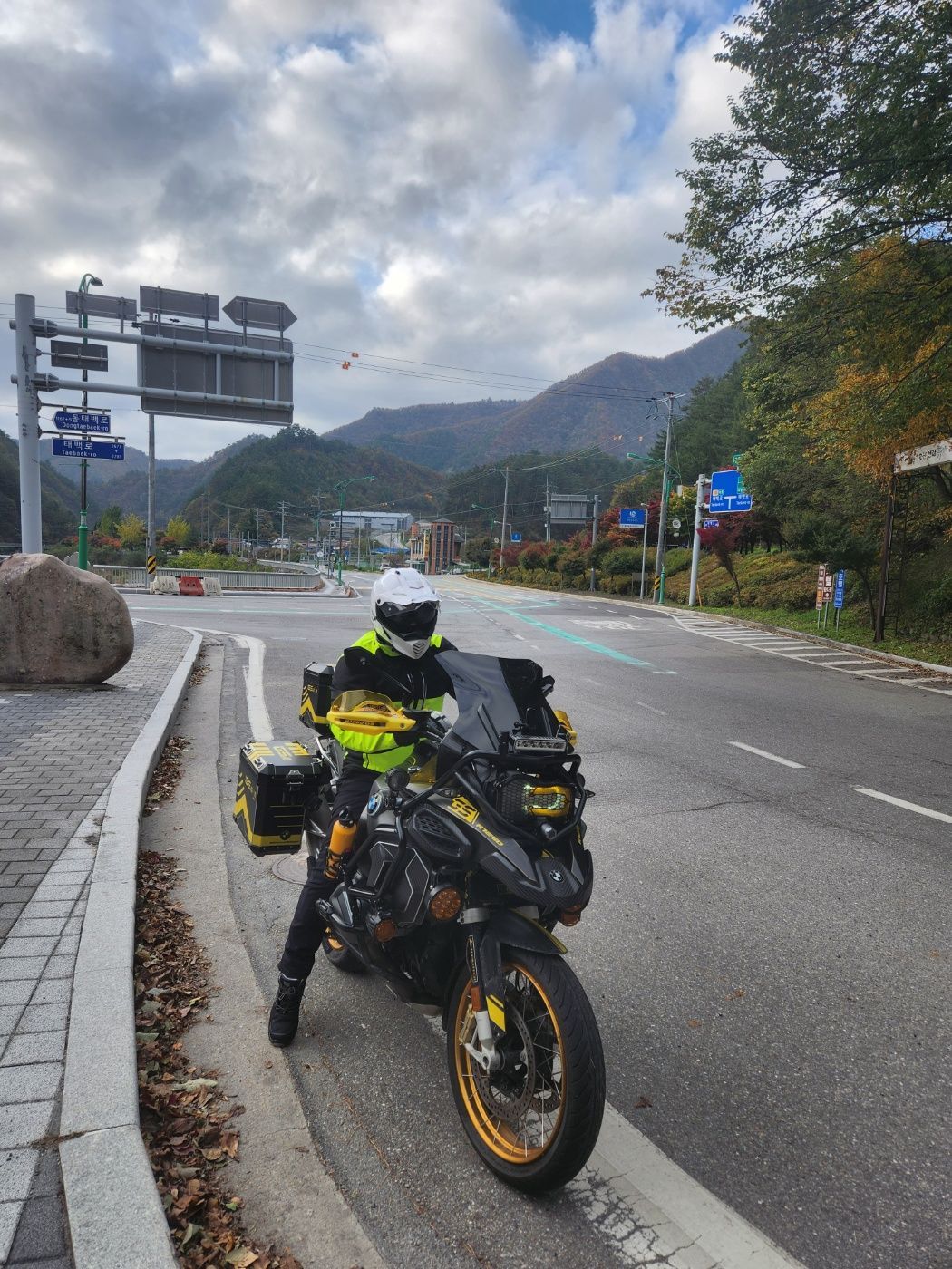 BMW R 1250 GS 어드벤처 2020 블랙 사진 1
