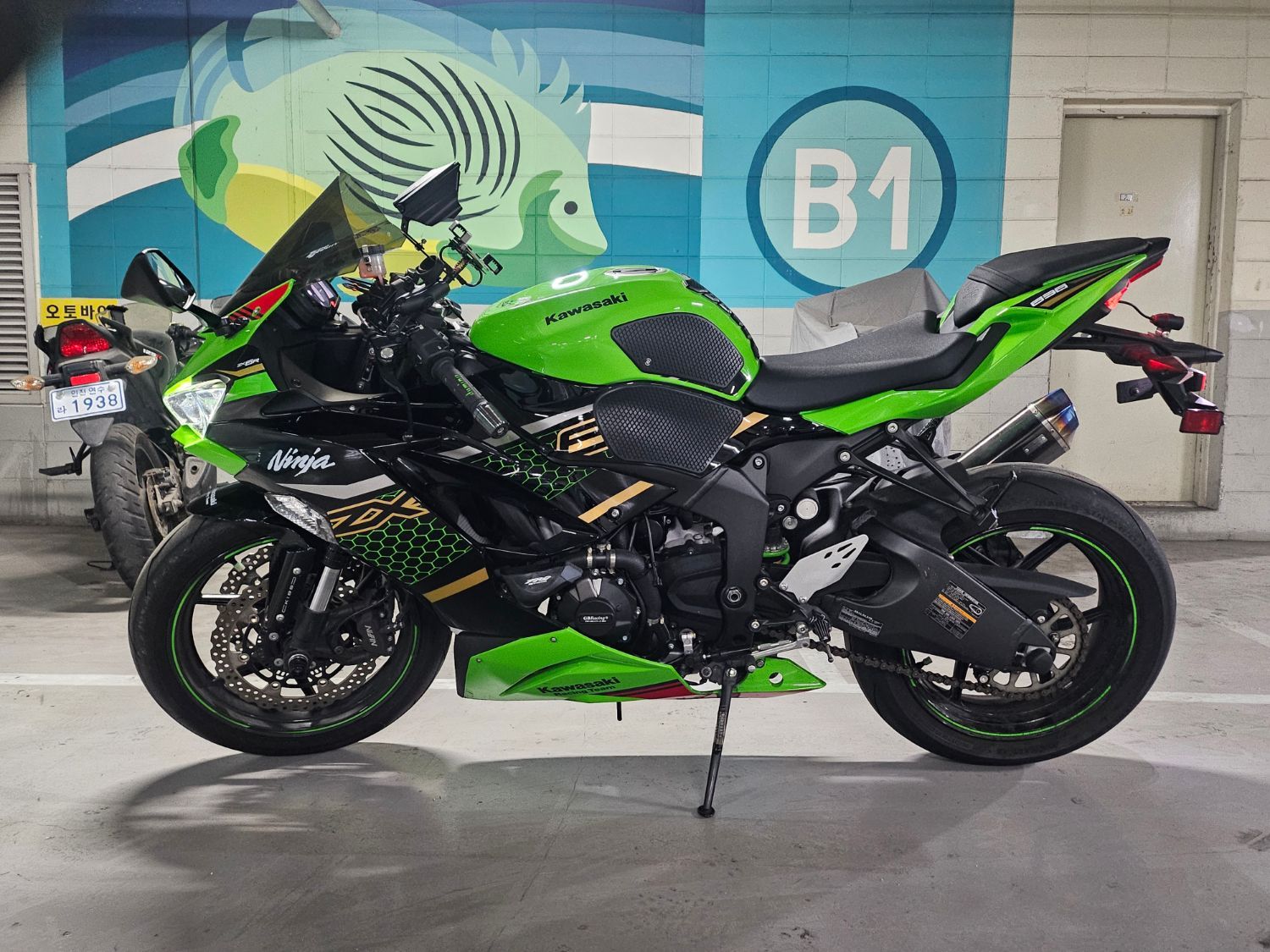 가와사키 ZX 6 R 636 2020 그린 사진 1