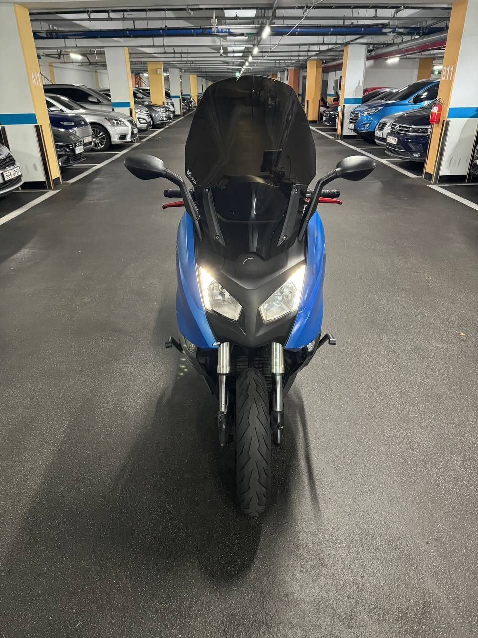 BMW C 600 스포츠 2013 블루 사진 4