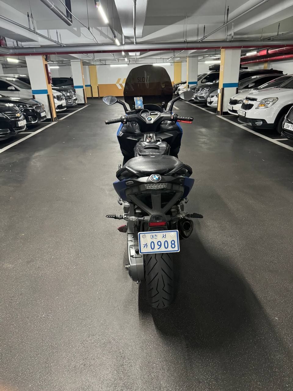 BMW C 600 스포츠 2013 블루 사진 3