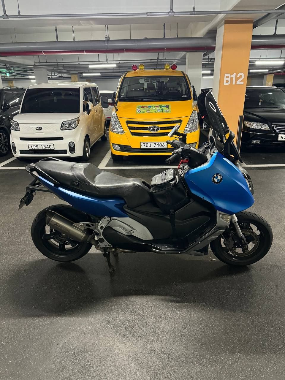 BMW C 600 스포츠 2013 블루 사진 1
