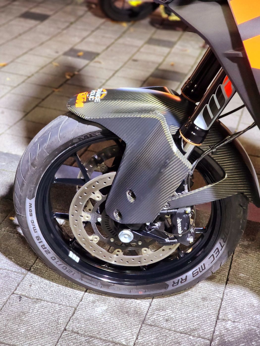 KTM 1290 슈퍼 어드벤처 S 2019 오렌지 사진 3