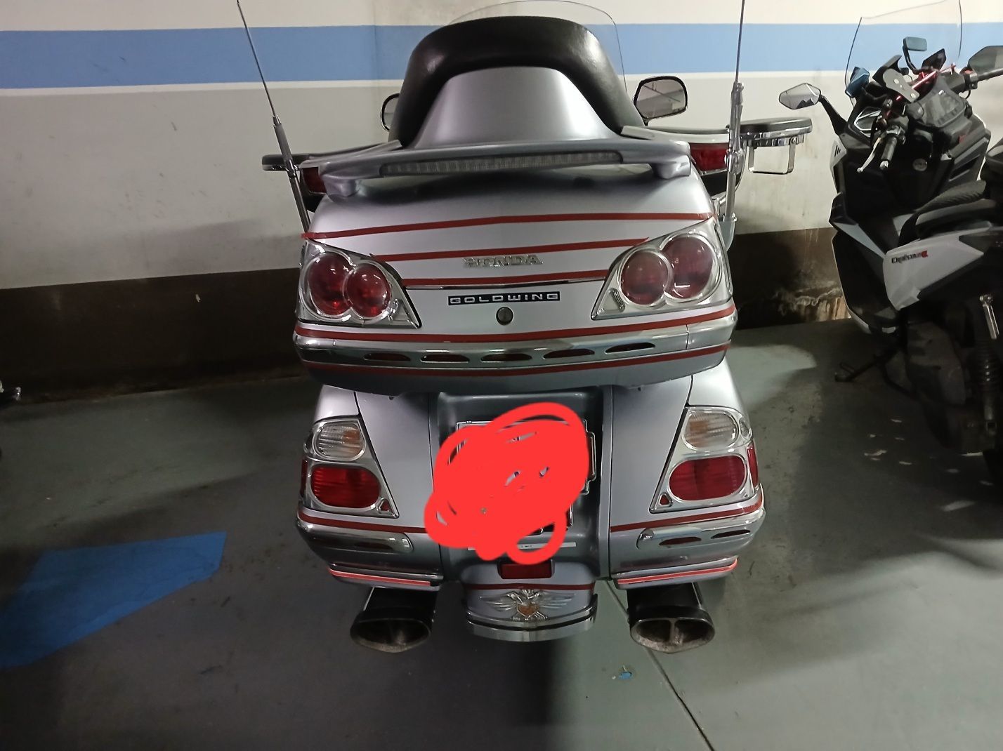 혼다 GL 1800 DA 2009 버건디 사진 4