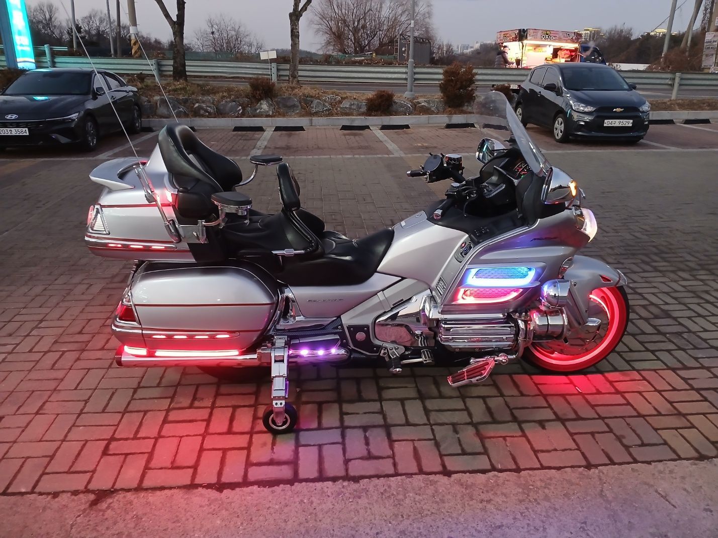 혼다 GL 1800 DA 2009 버건디 사진 3
