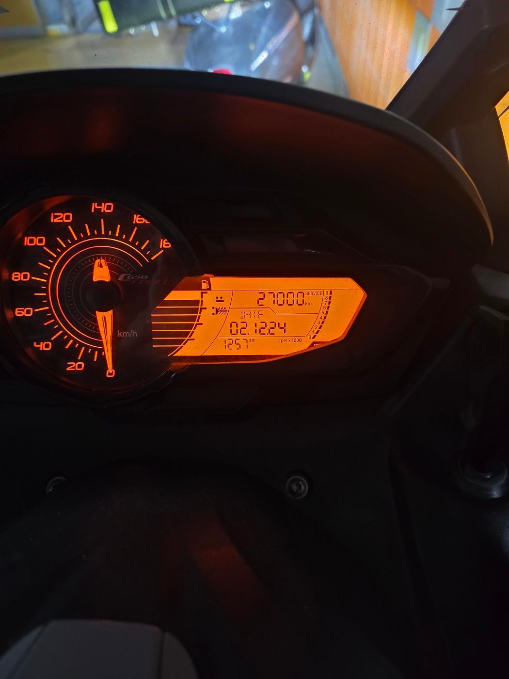 BMW C 650 스포츠 2017 실버 사진 6