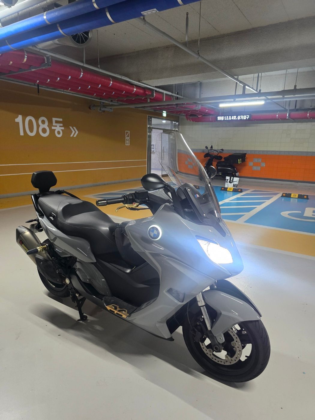 BMW C 650 스포츠 2017 실버 사진 4