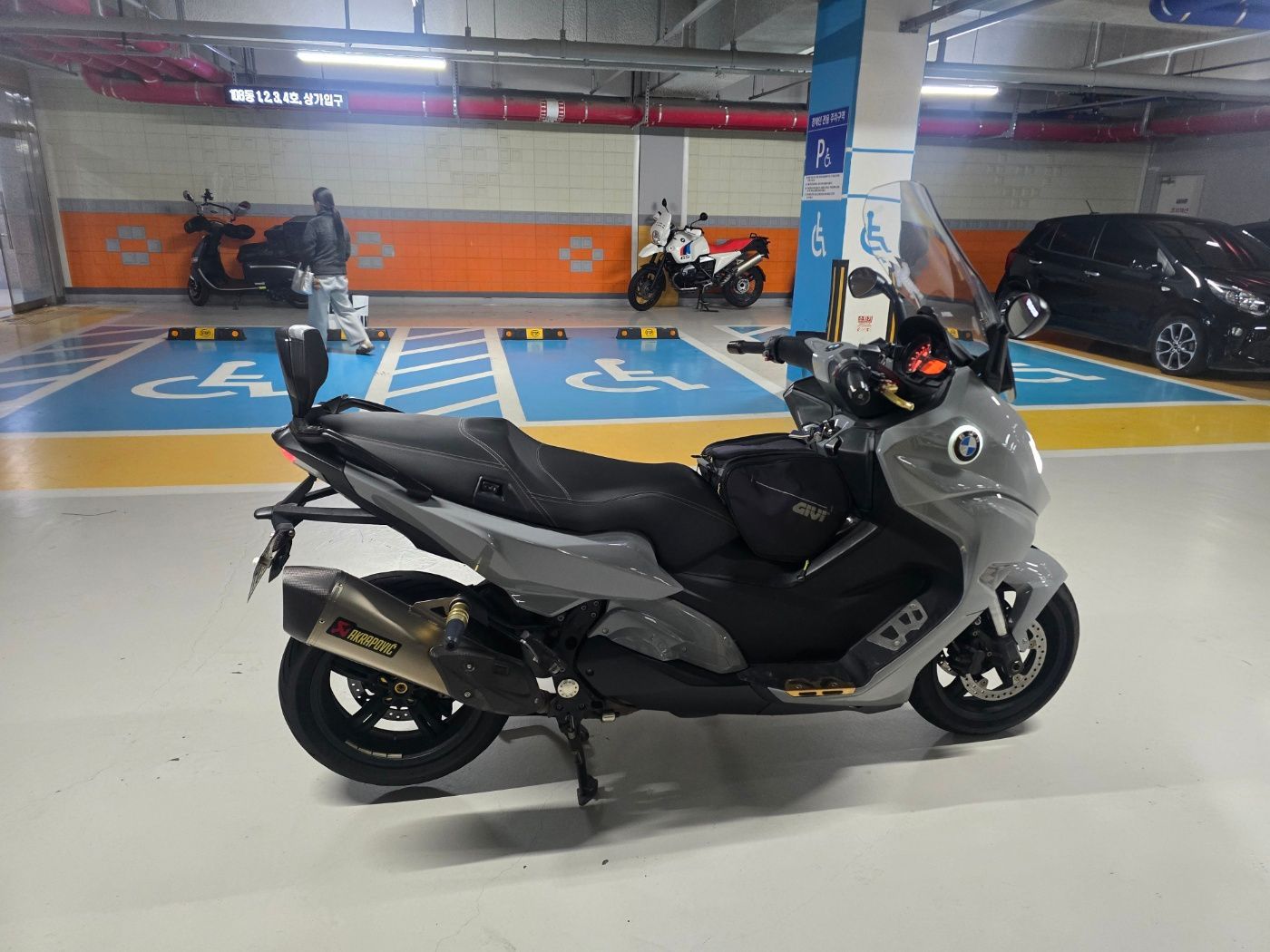 BMW C 650 스포츠 2017 실버 사진 3