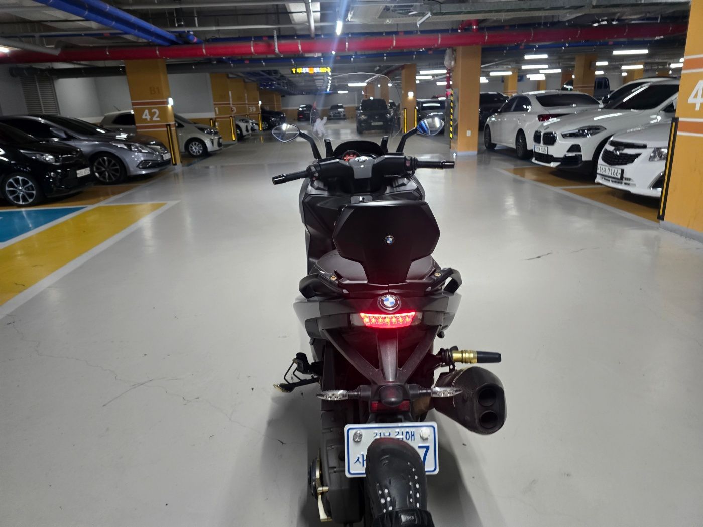 BMW C 650 스포츠 2017 실버 사진 2