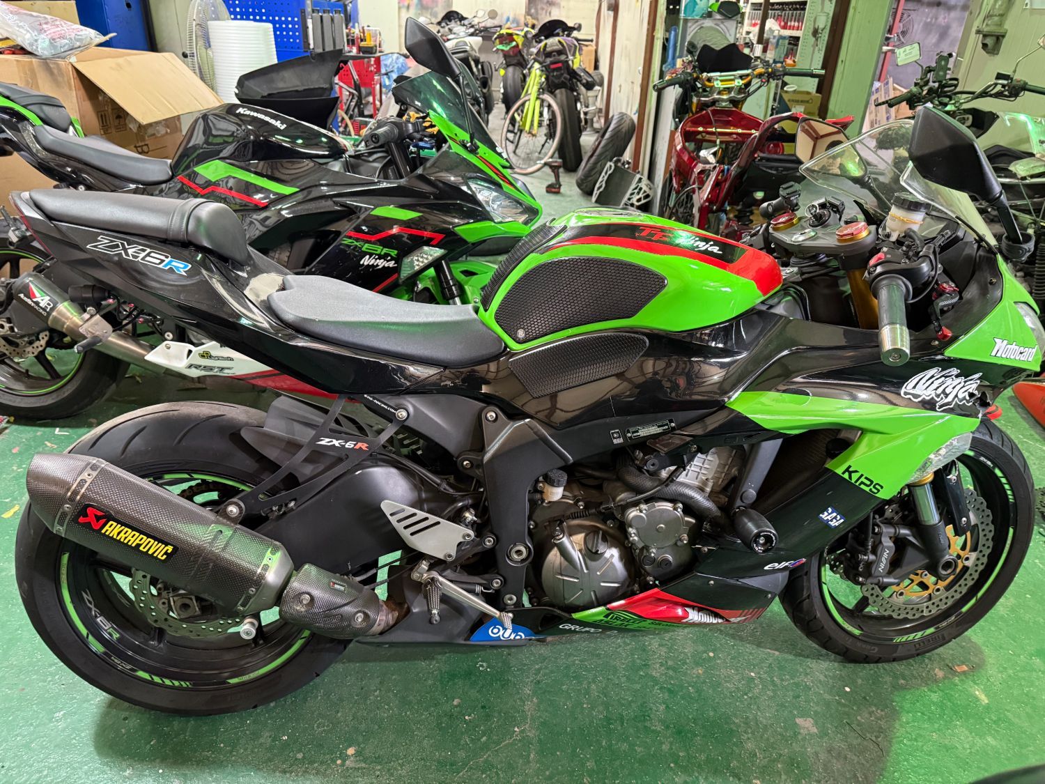 가와사키 ZX 6 R 636 2013 오렌지 사진 5