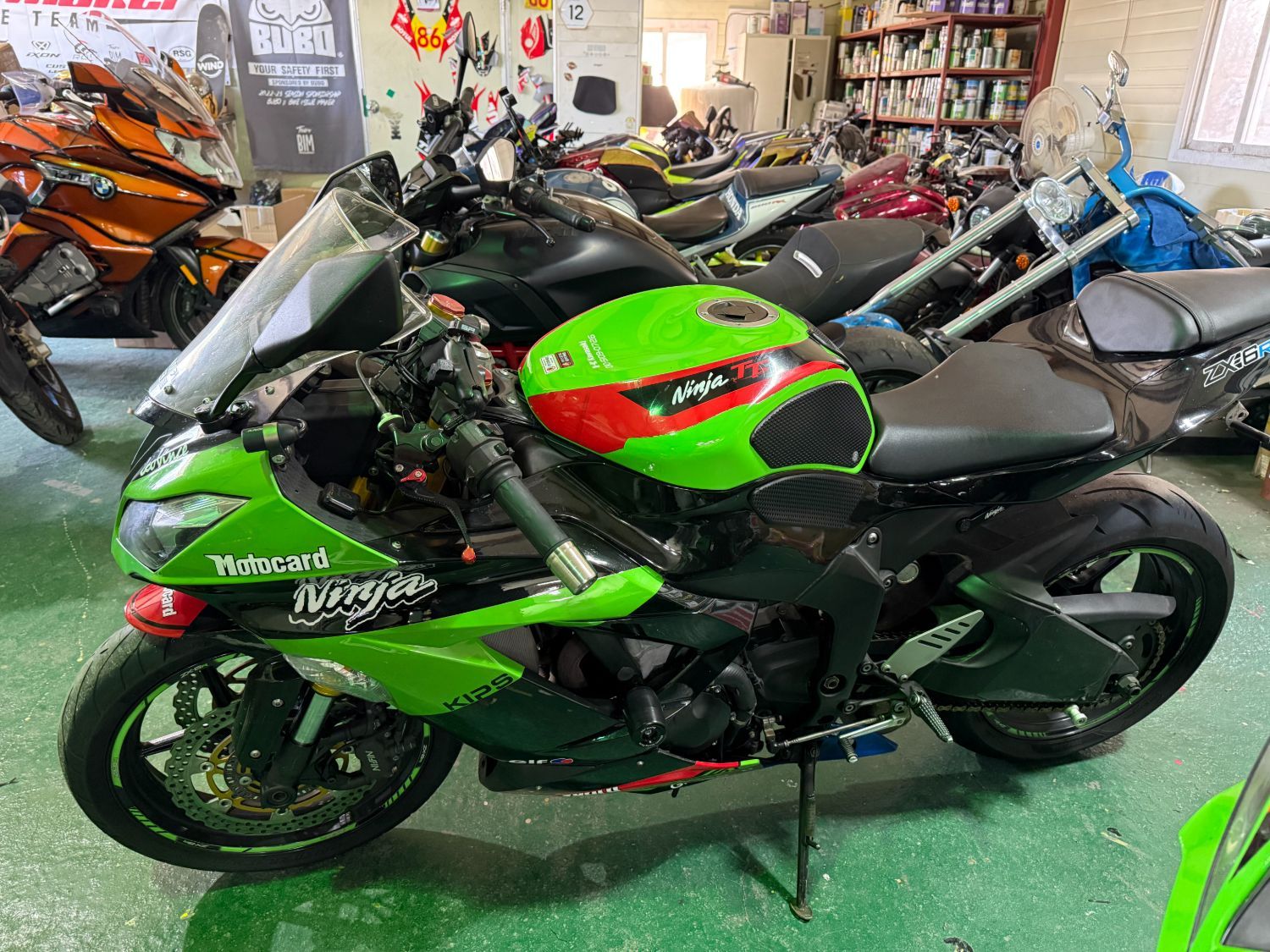 가와사키 ZX 6 R 636 2013 오렌지 사진 1