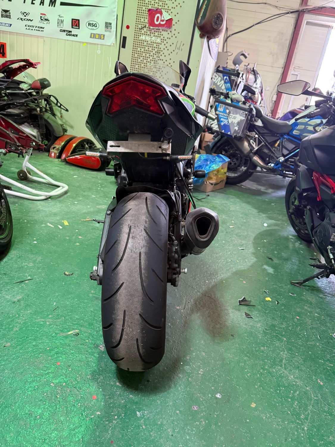 가와사키 ZX 6 R 636 2013 오렌지 사진 4
