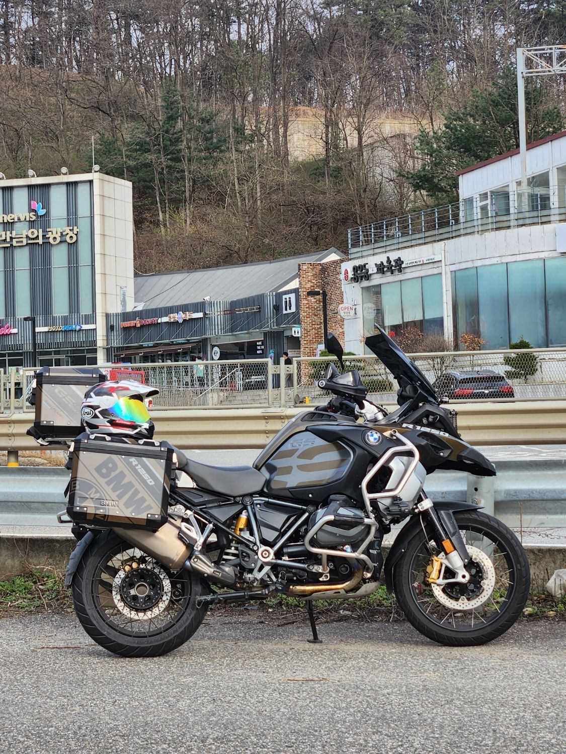 BMW R 1250 GS 어드벤처 2020 블랙 사진 3
