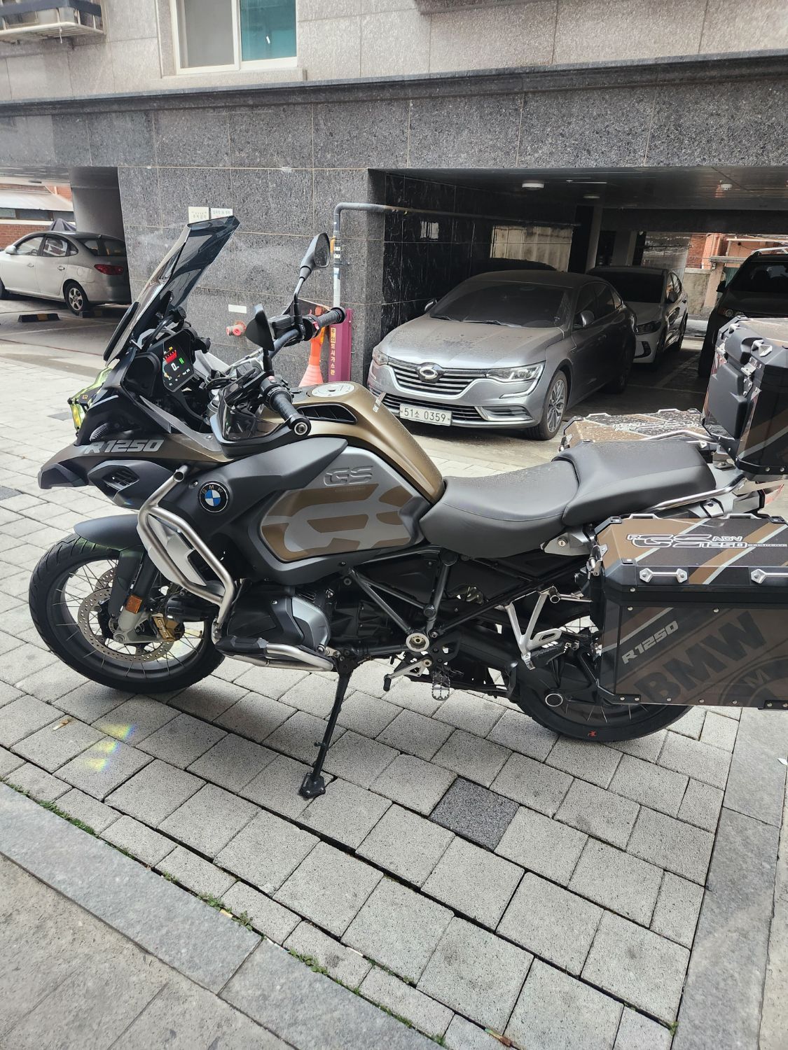 BMW R 1250 GS 어드벤처 2020 블랙 사진 4