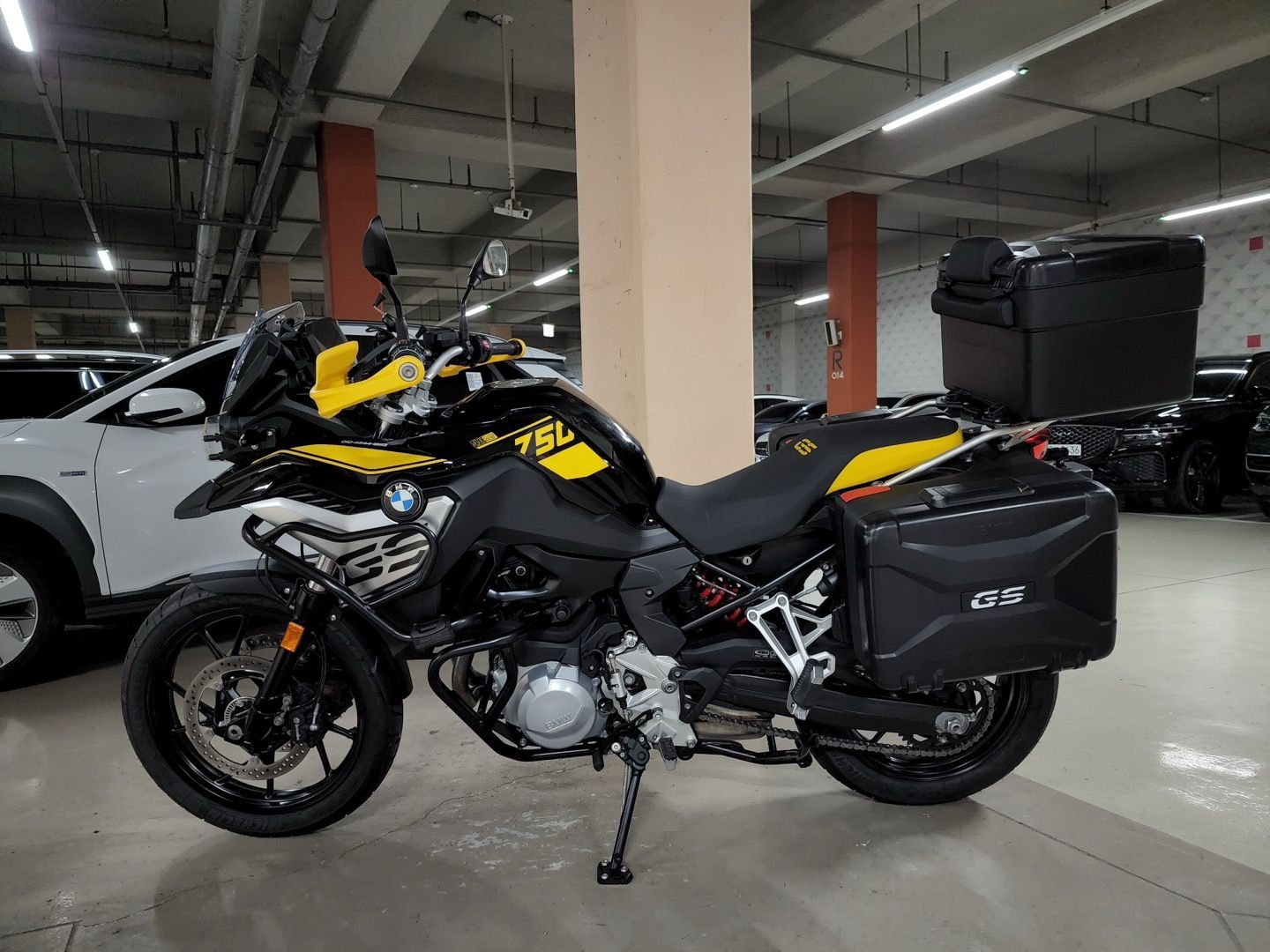 BMW F 750 GS 2021 옐로 사진 1
