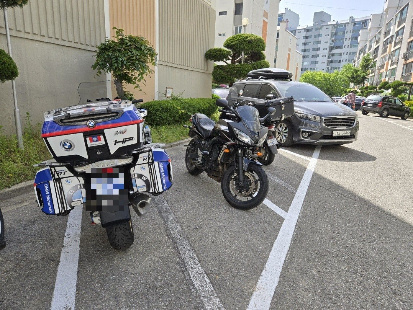 BMW R 1250 RT 2019 화이트 사진 4