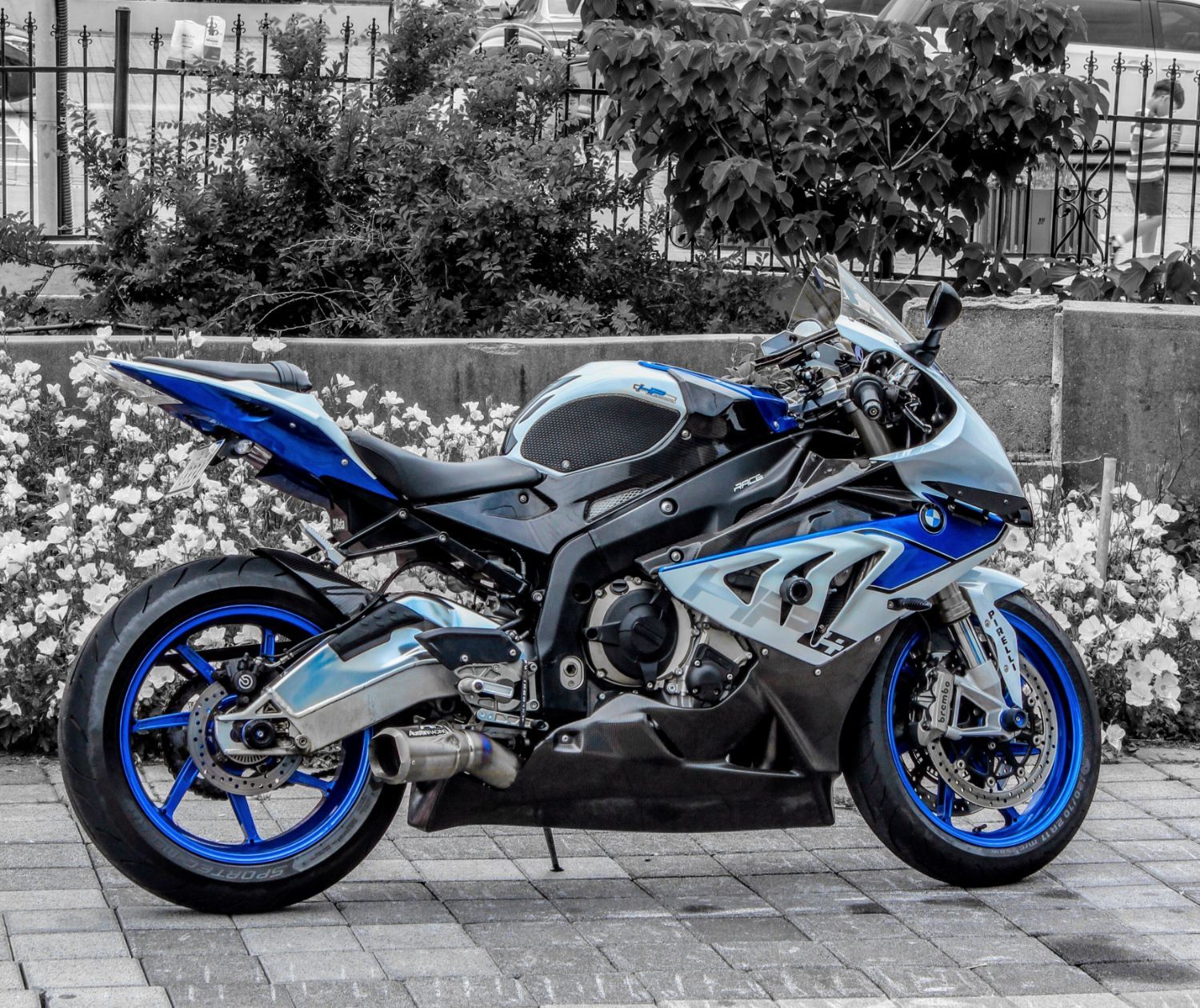 BMW HP4 컴피티션 2014 화이트 사진 6