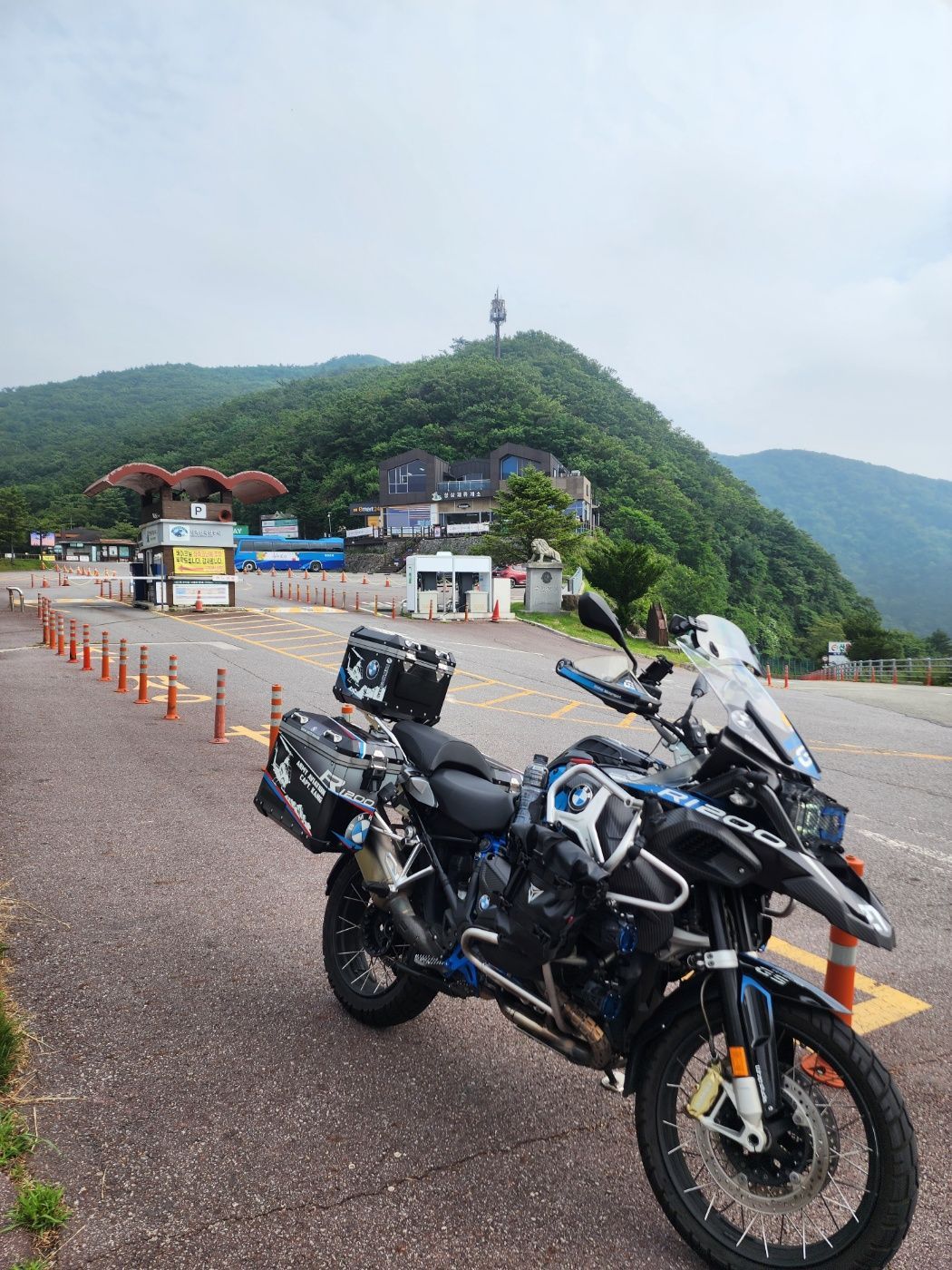 BMW R 1200 GS 어드벤처 2018 블루 사진 6