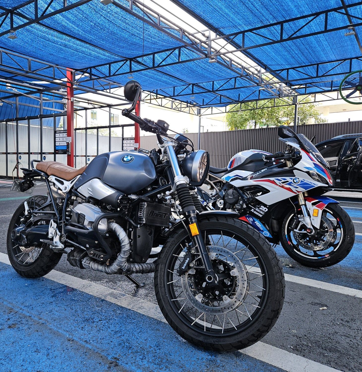BMW R nine T 스크램블러 2020 화이트 사진 3