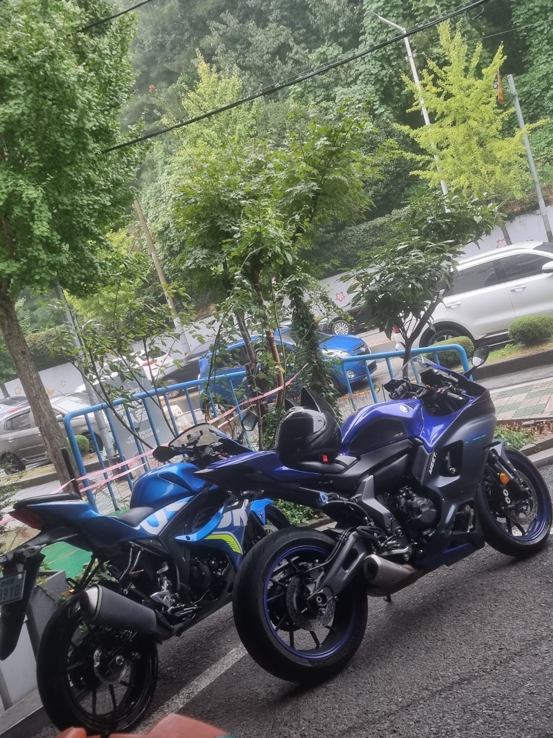 야마하 YZF R7 2022 블루 사진 6
