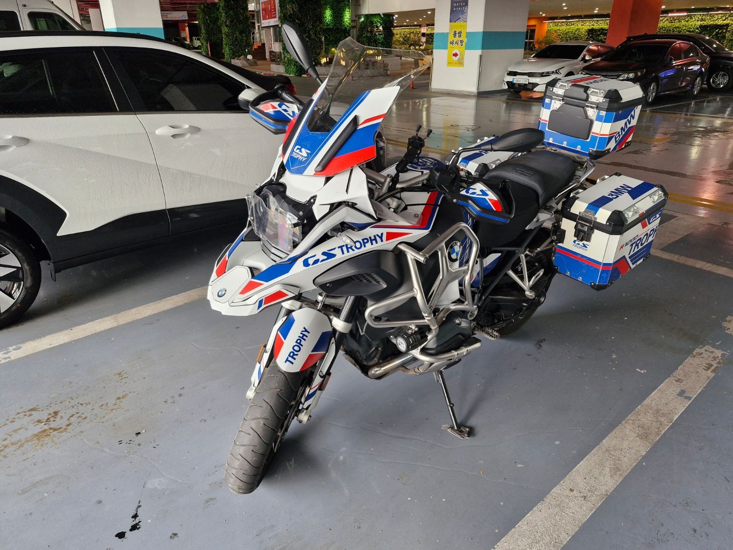 BMW R 1200 GS 어드벤처 2017 화이트 사진 8