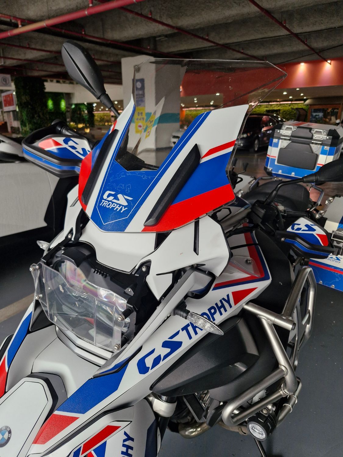 BMW R 1200 GS 어드벤처 2017 화이트 사진 1