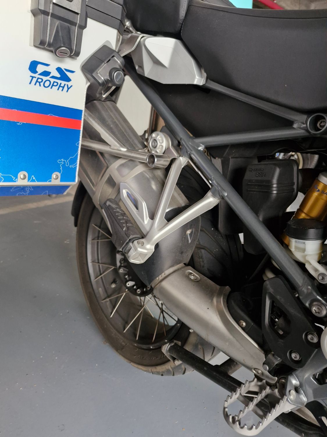 BMW R 1200 GS 어드벤처 2017 화이트 사진 6