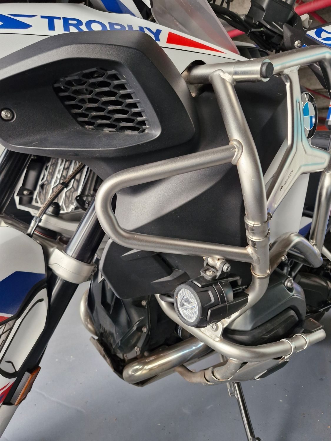 BMW R 1200 GS 어드벤처 2017 화이트 사진 3