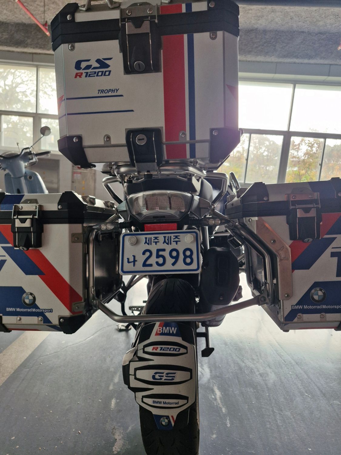 BMW R 1200 GS 어드벤처 2017 화이트 사진 4