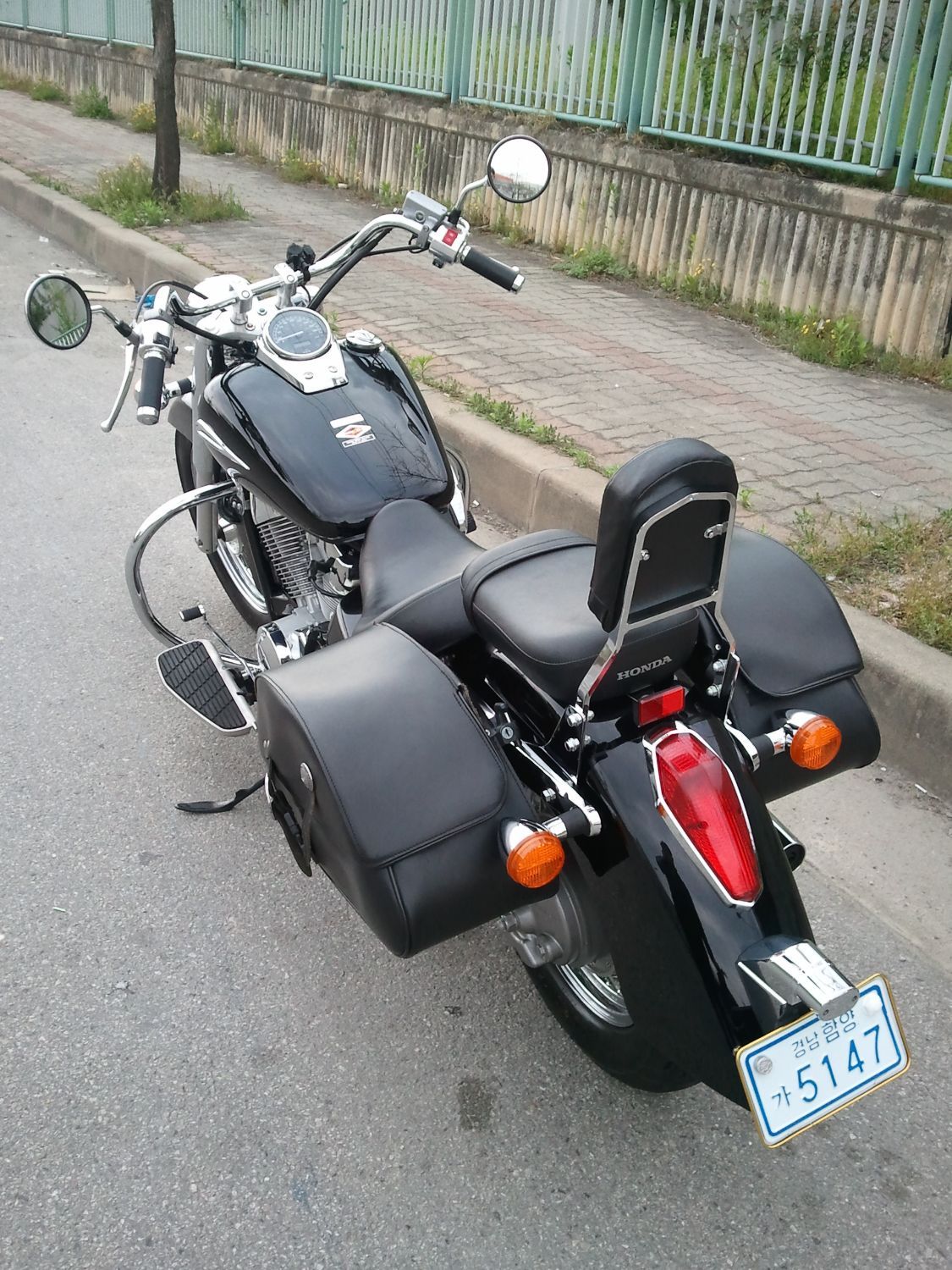 혼다 쉐도우 750 VT 2008 블랙 사진 1