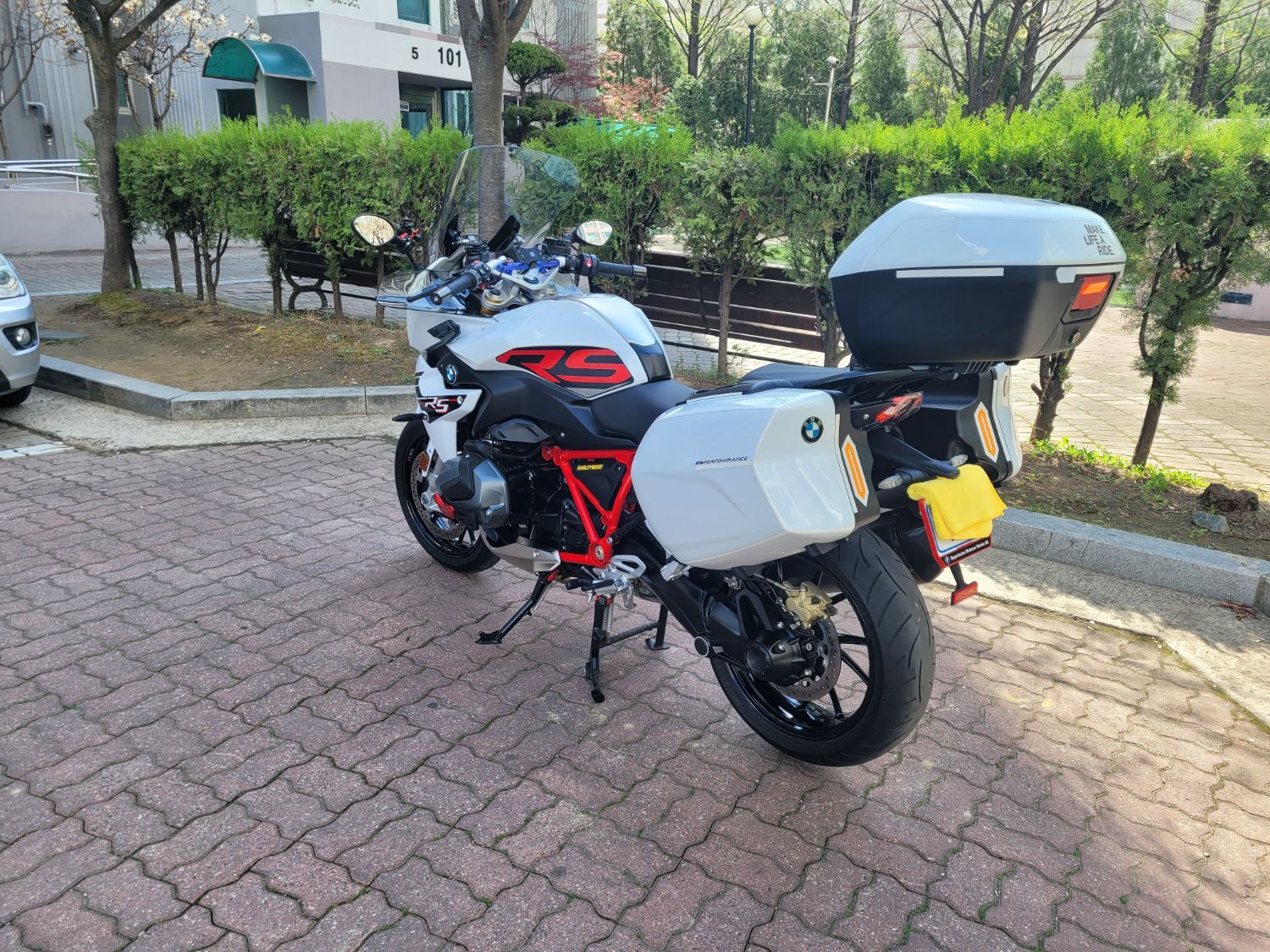 BMW R 1250 RS 2022 화이트 사진 6