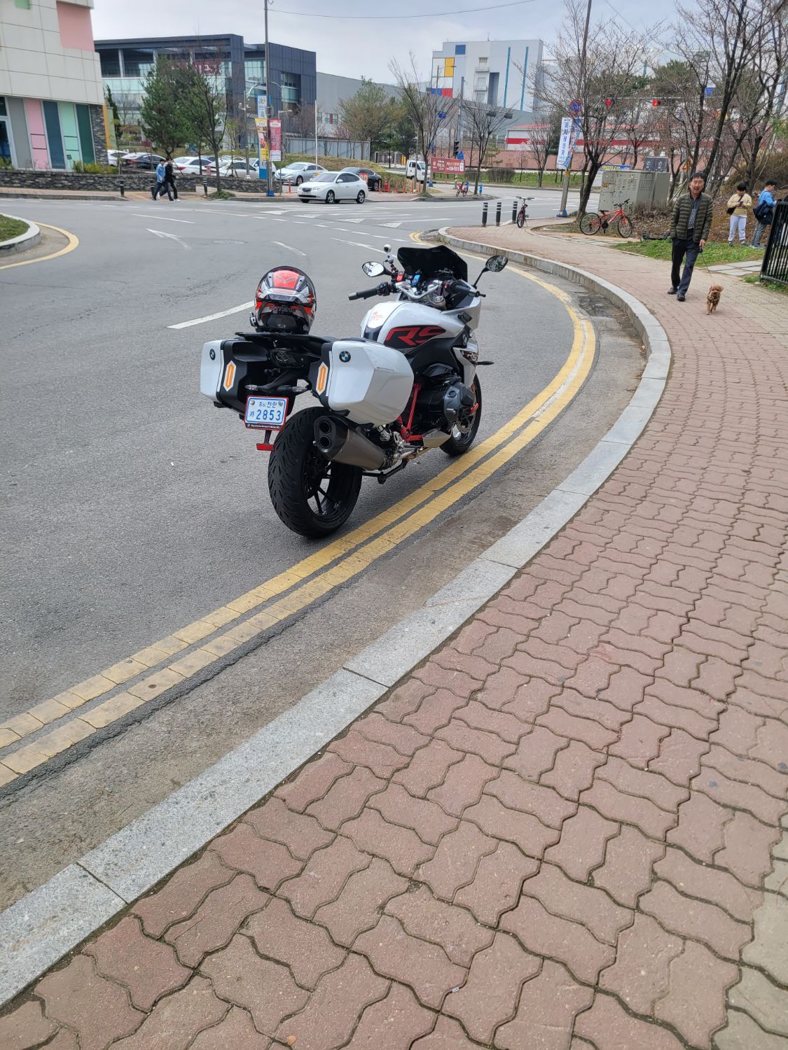 BMW R 1250 RS 2022 화이트 사진 3