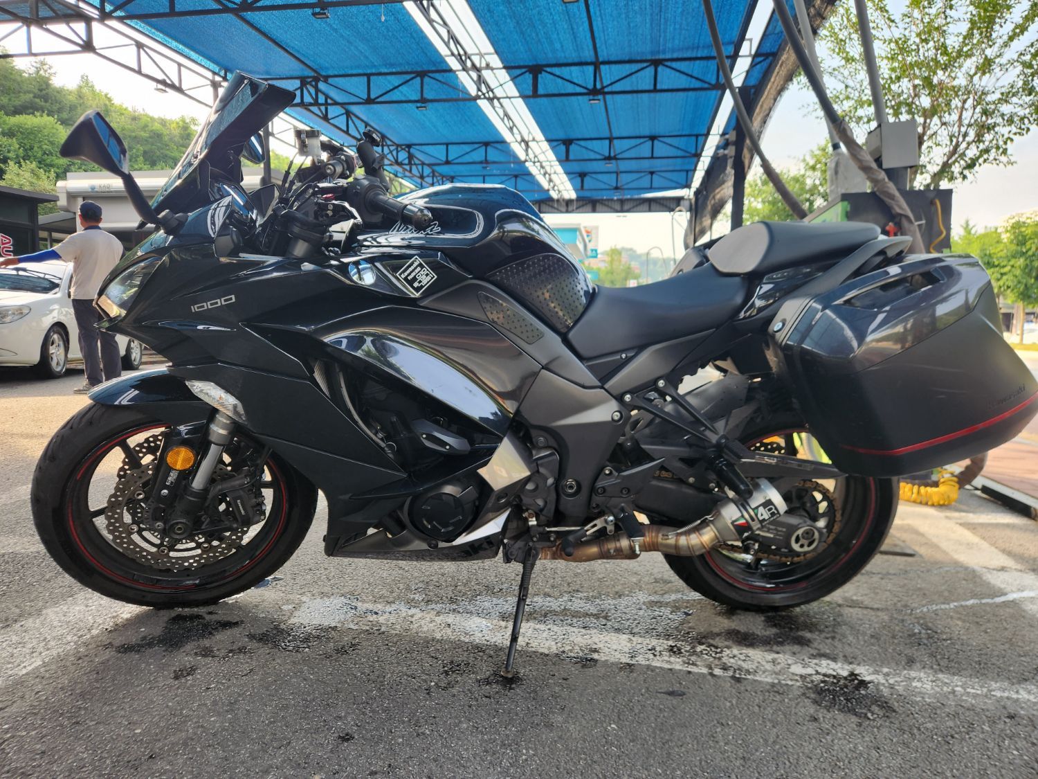 가와사키 Z 1000 SX 2018 블랙 사진 2