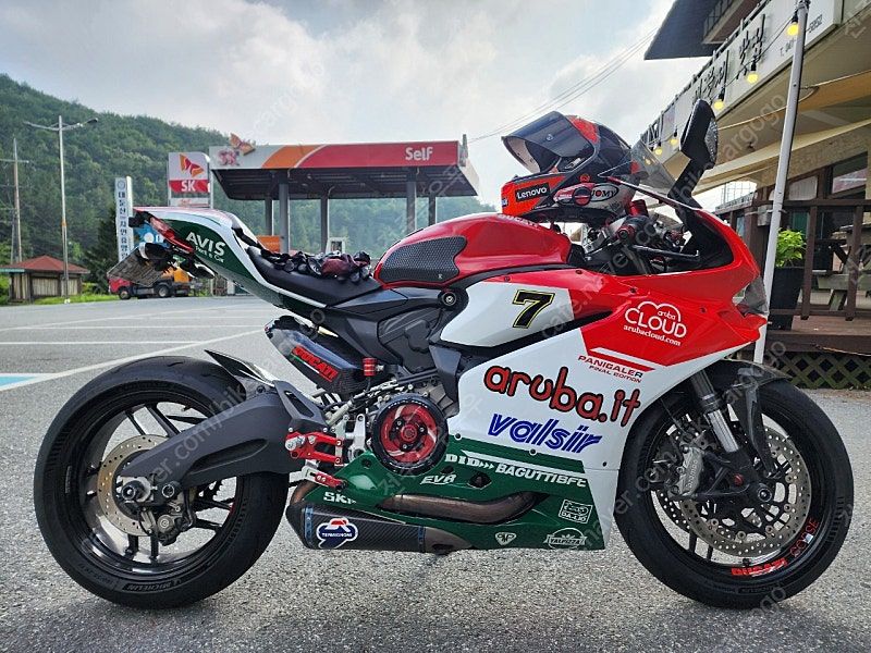 두카티 959 파니갈레 2019 레드 사진 8