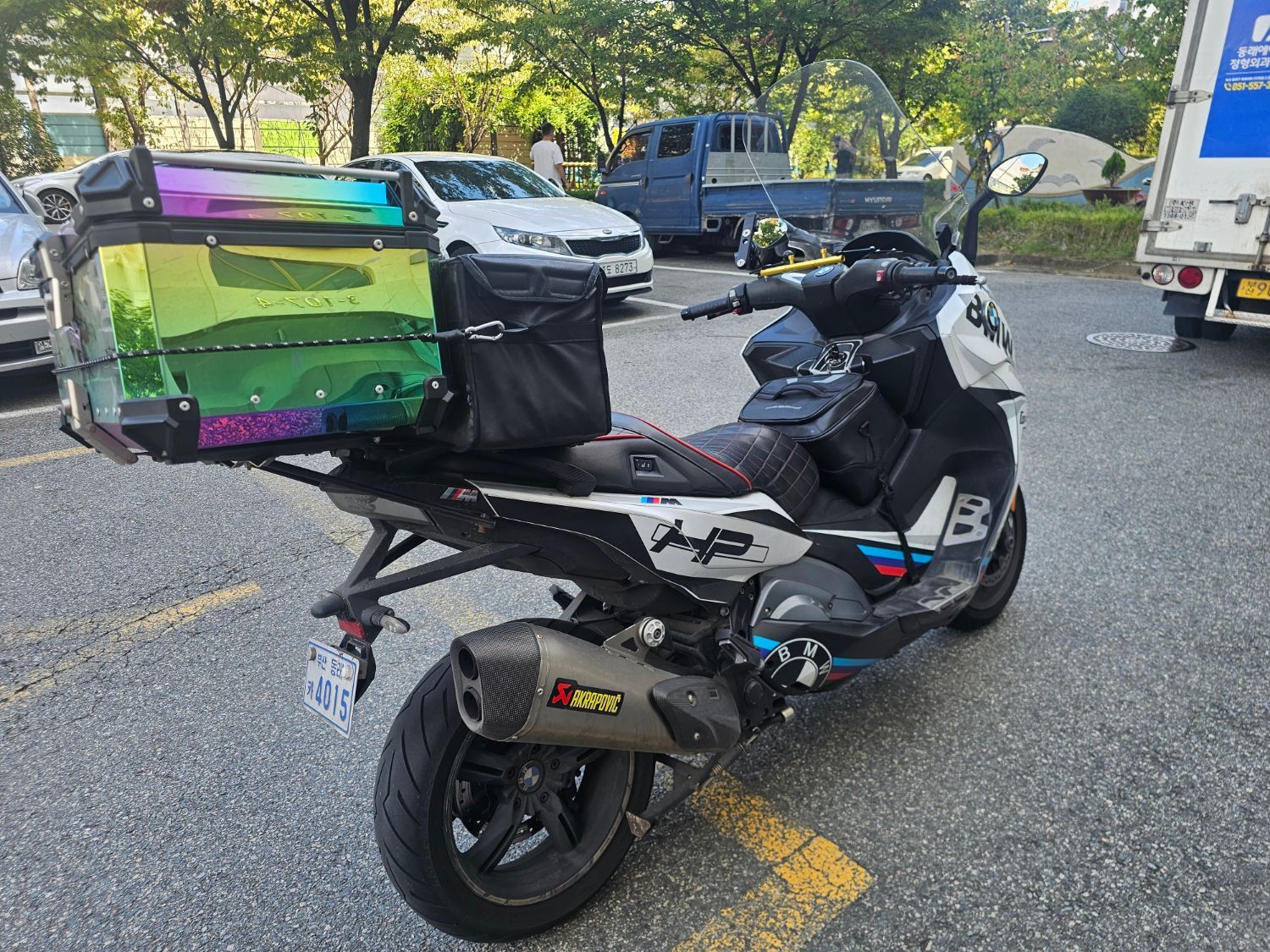 BMW C 650 스포츠 2019 화이트 사진 4