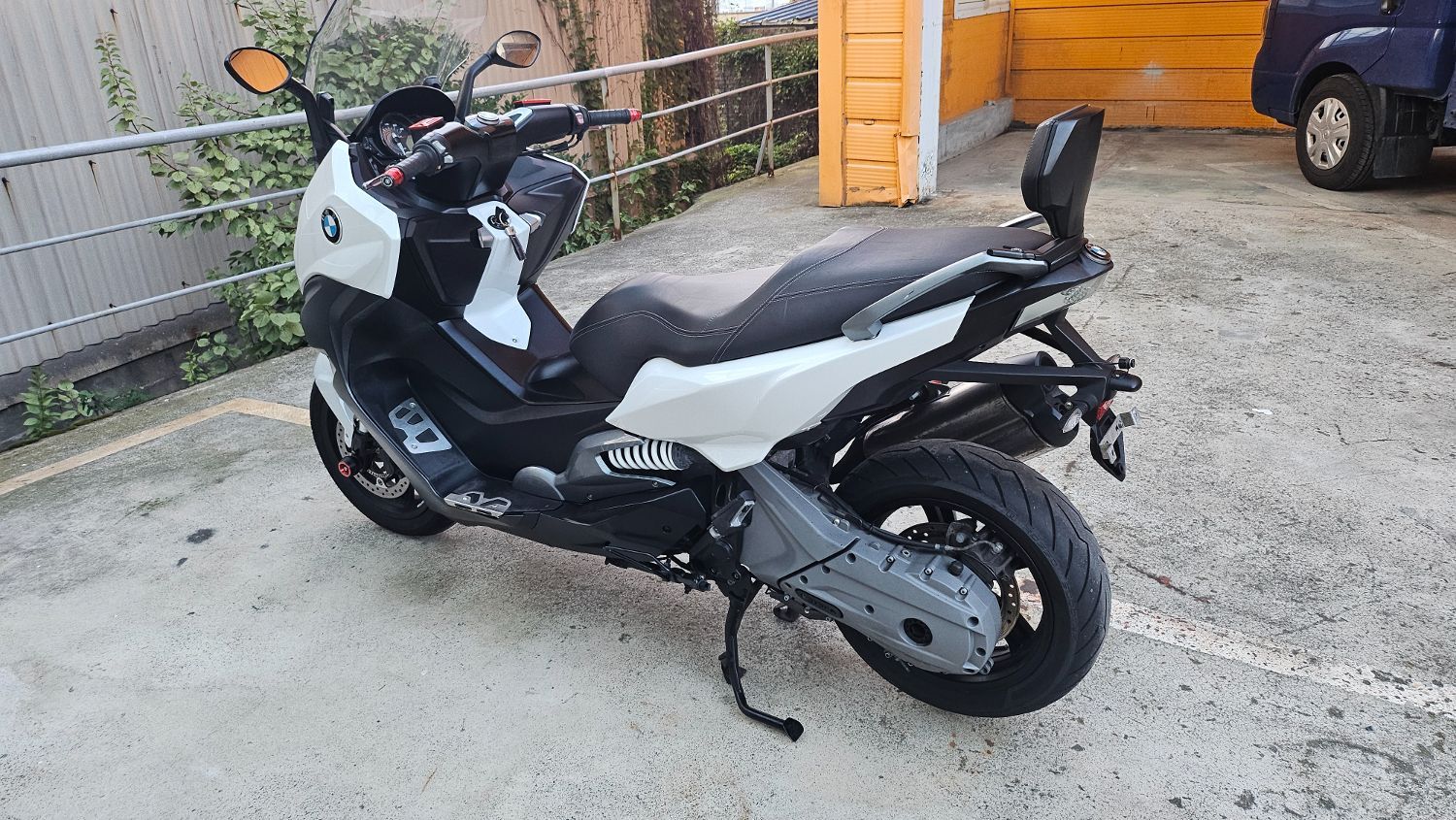BMW C 650 스포츠 2017 화이트 사진 4