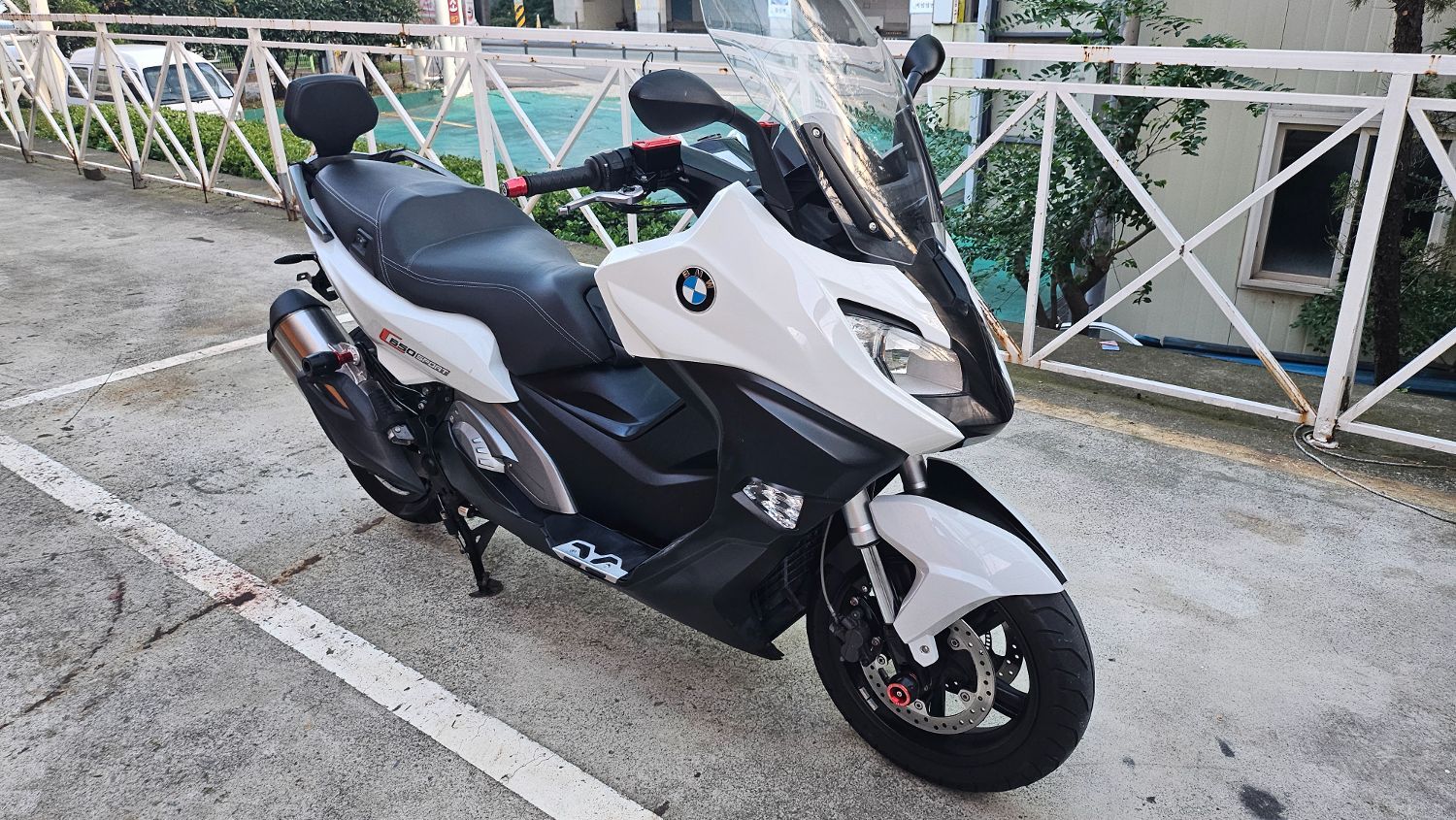 BMW C 650 스포츠 2017 화이트 사진 1