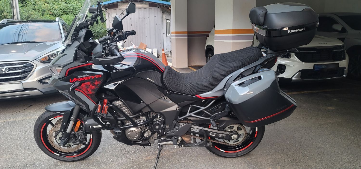 가와사키 버시스 1000 SE 2021 그린 사진 6